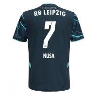 Camisa de Futebol RB Leipzig Antonio Nusa #7 Equipamento Alternativo 2024-25 Manga Curta